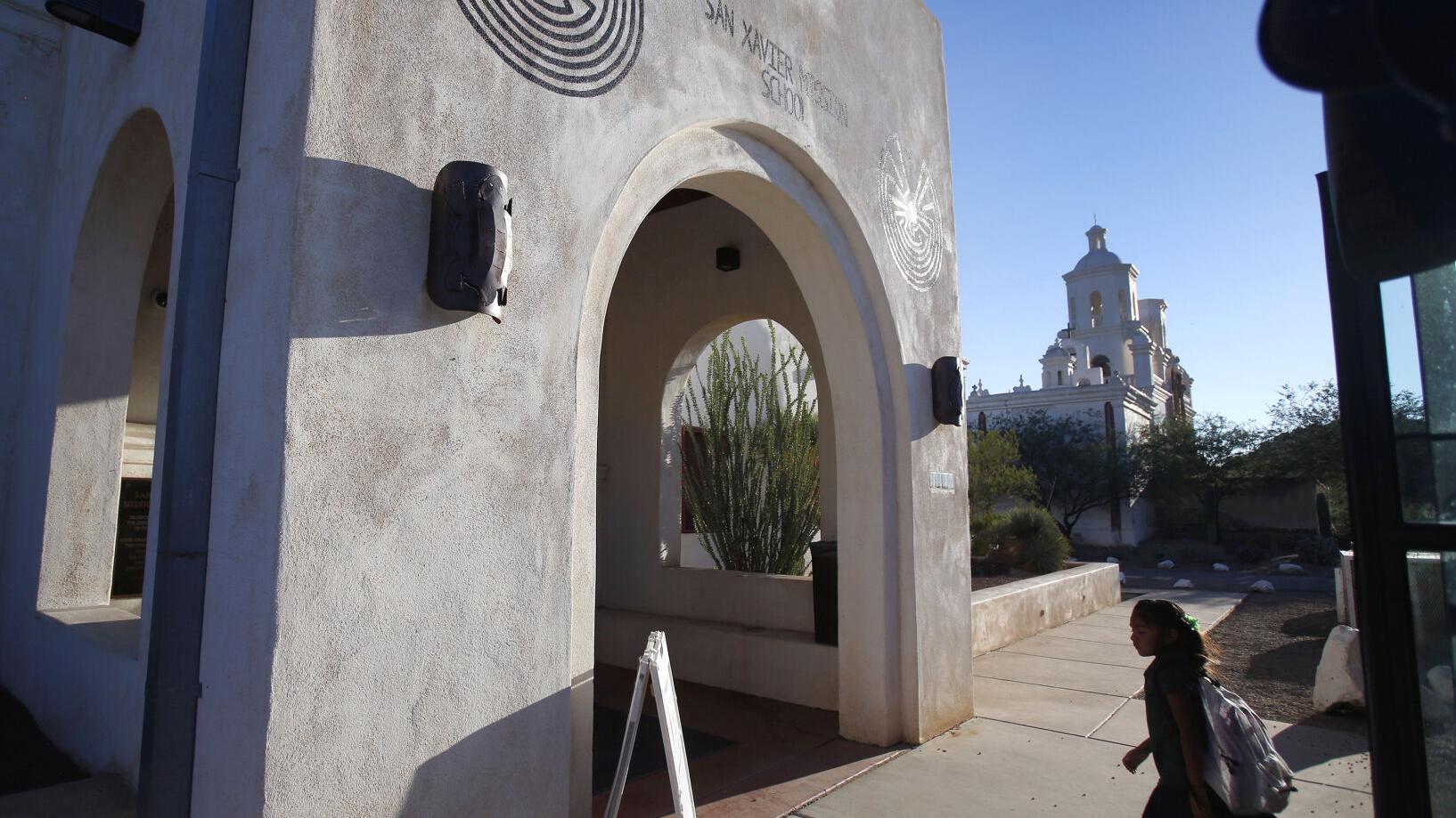 Closed San Xavier Mission School helps to place students elsewhere